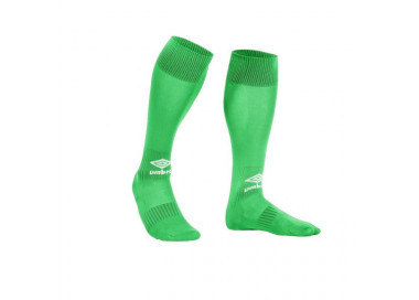 Mitjons de futbol porter primera equipació UE Olot Umbro Joy en color verd.