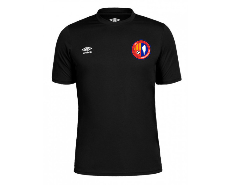 Camiseta Portero 2ª Equipación Negra UE Olot Sin Patrocinadores